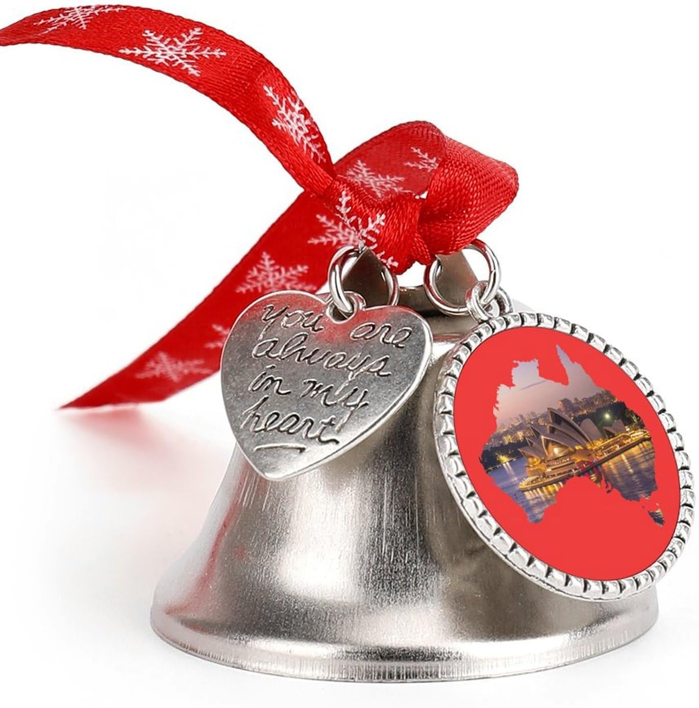 Sydney Opera House Australia Christmas Bell Pendant Decoration
