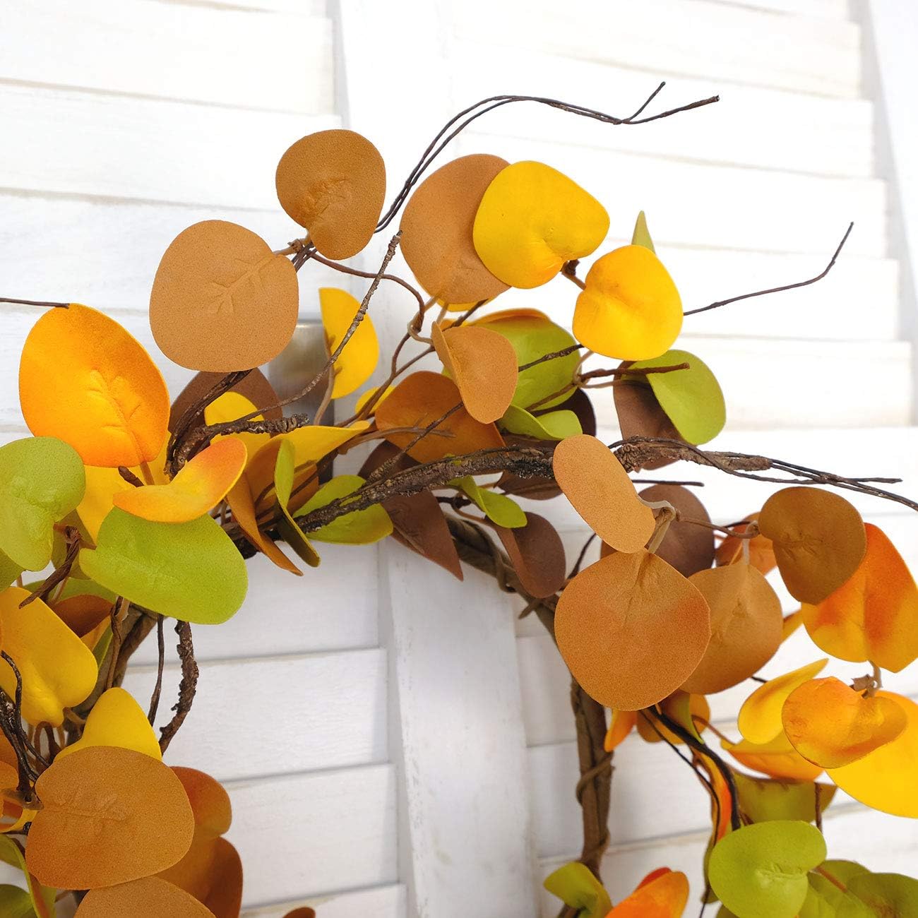 Bibelot 20 Inches Autumn Wreath Thanksgiving Decor