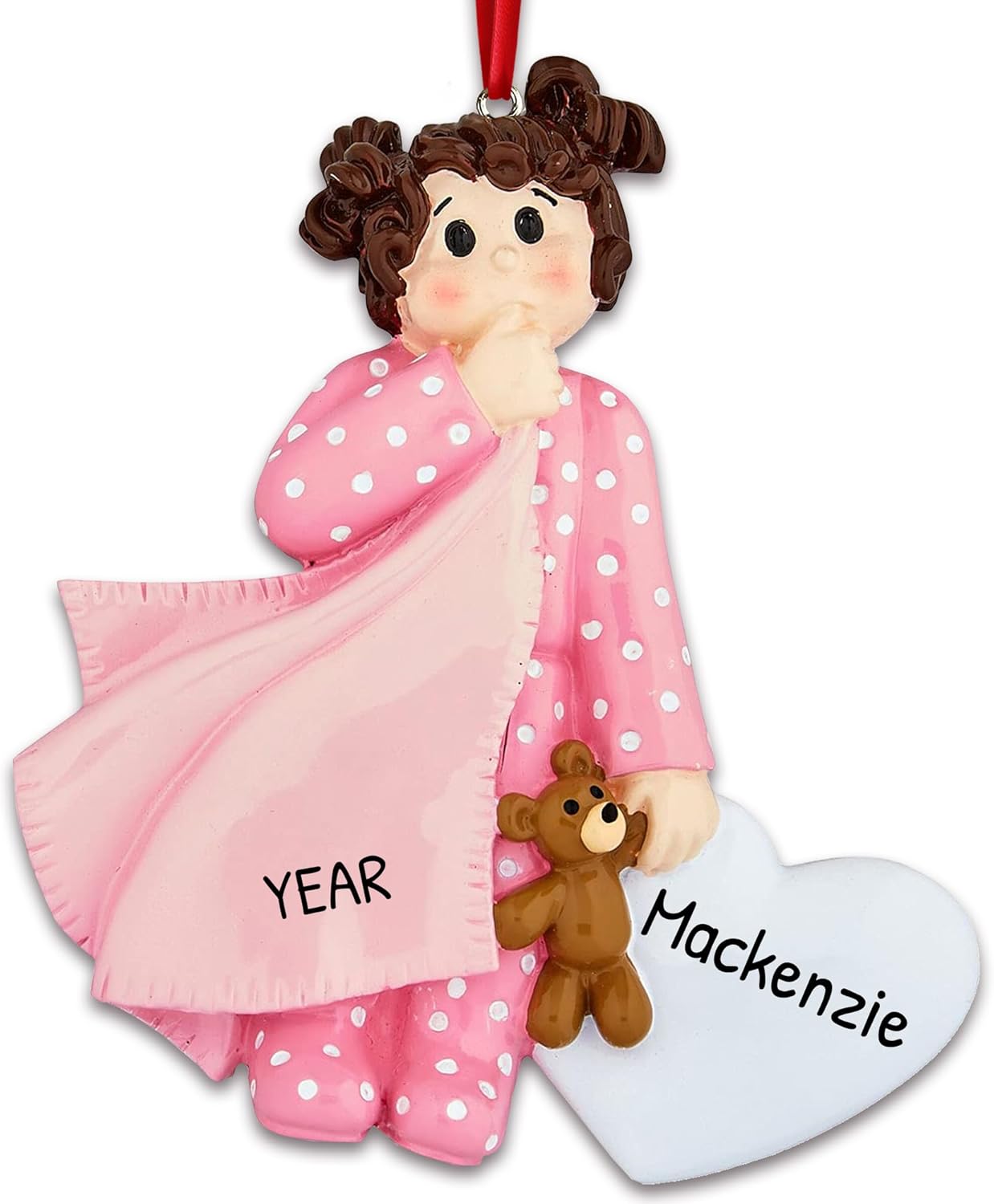 Personalized 2nd Christmas Boy Tree Ornament 2024