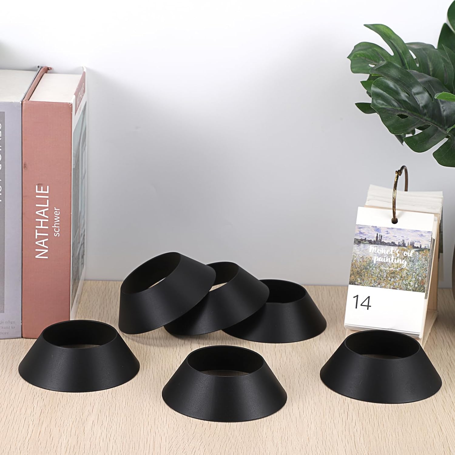 Hipiwe 6 Pack Ball Display Stand for Sports Balls