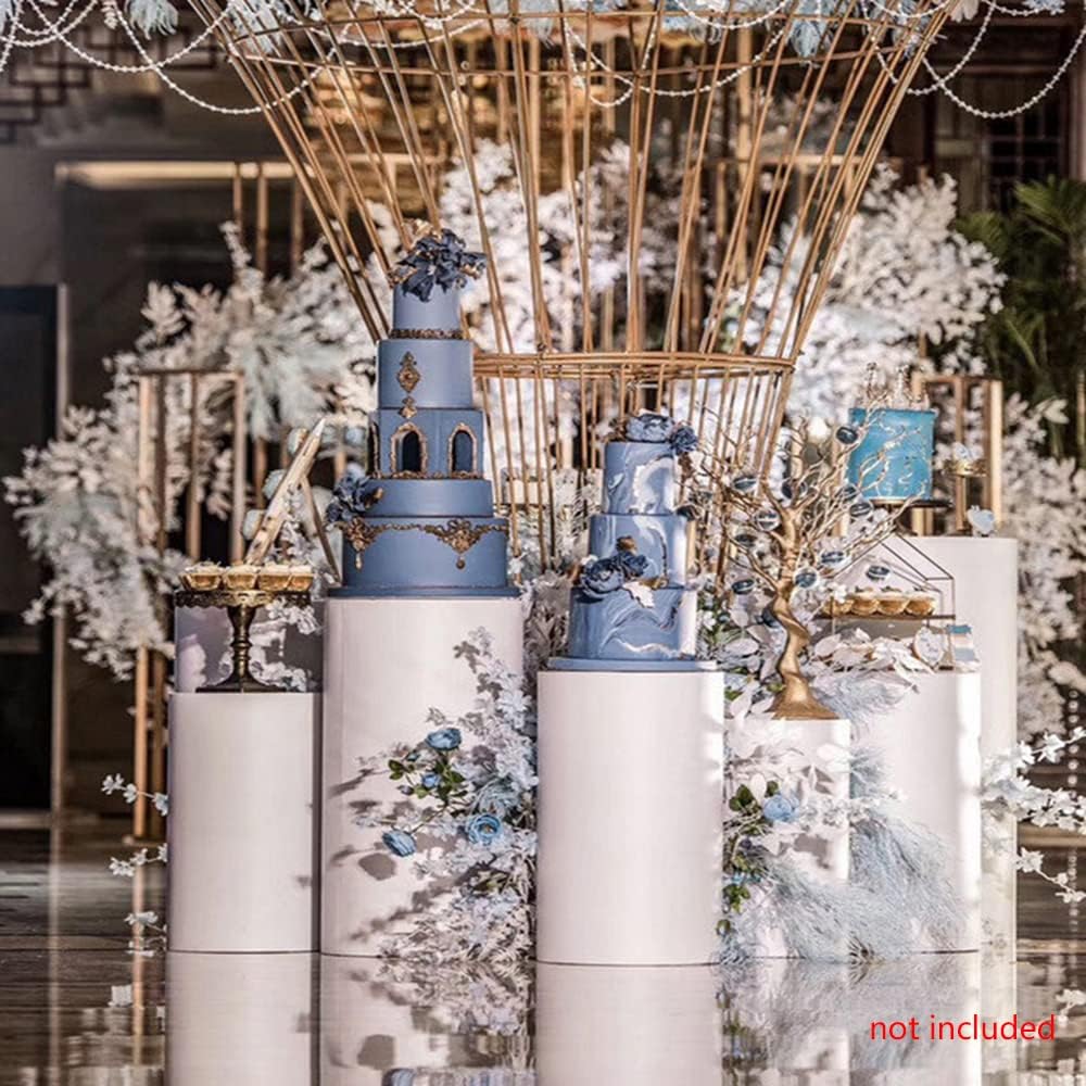 Xuthusman 3Pcs DIY Round Pedestal Display