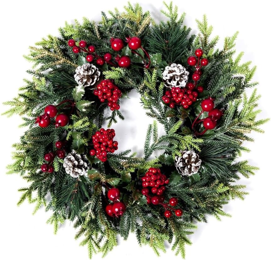 Floral Wreath Door Hanging Decoration