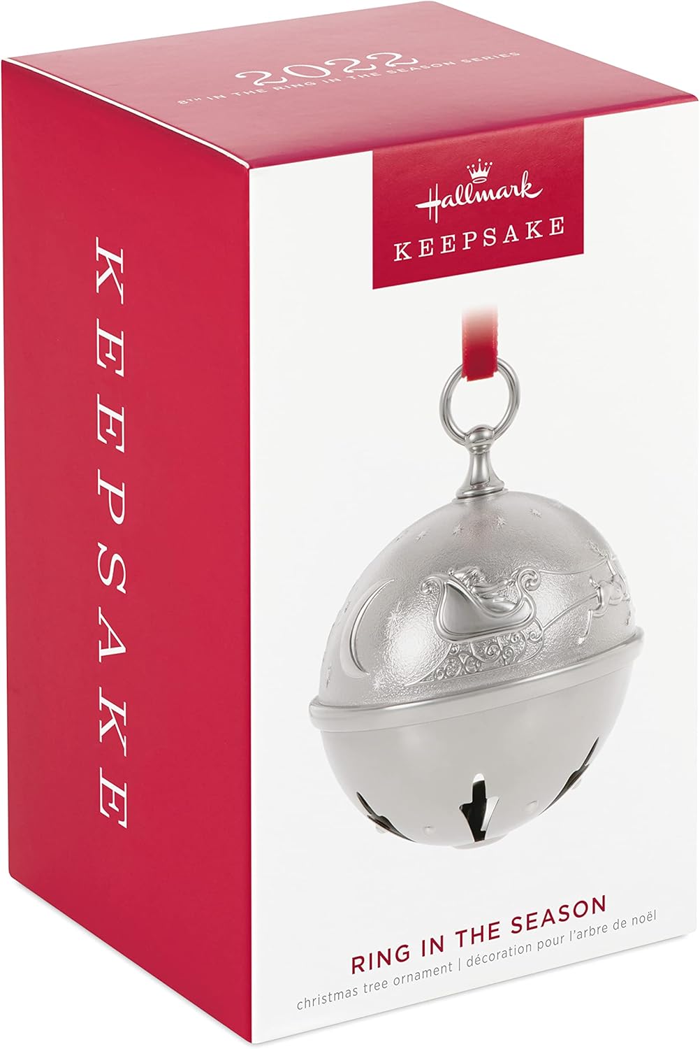 Hallmark Keepsake 2022 Christmas Ornament Jingle Bell Metal
