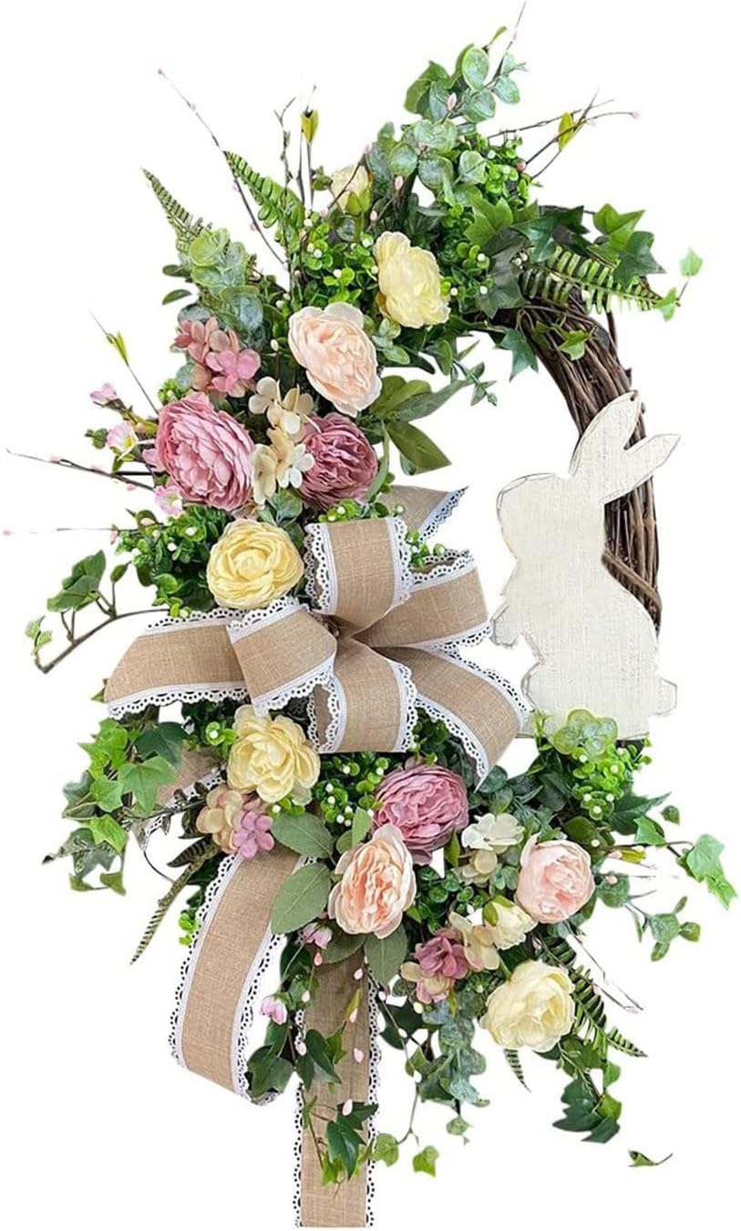 Valentines Outdoor Wreath Spring Easter Door Decor