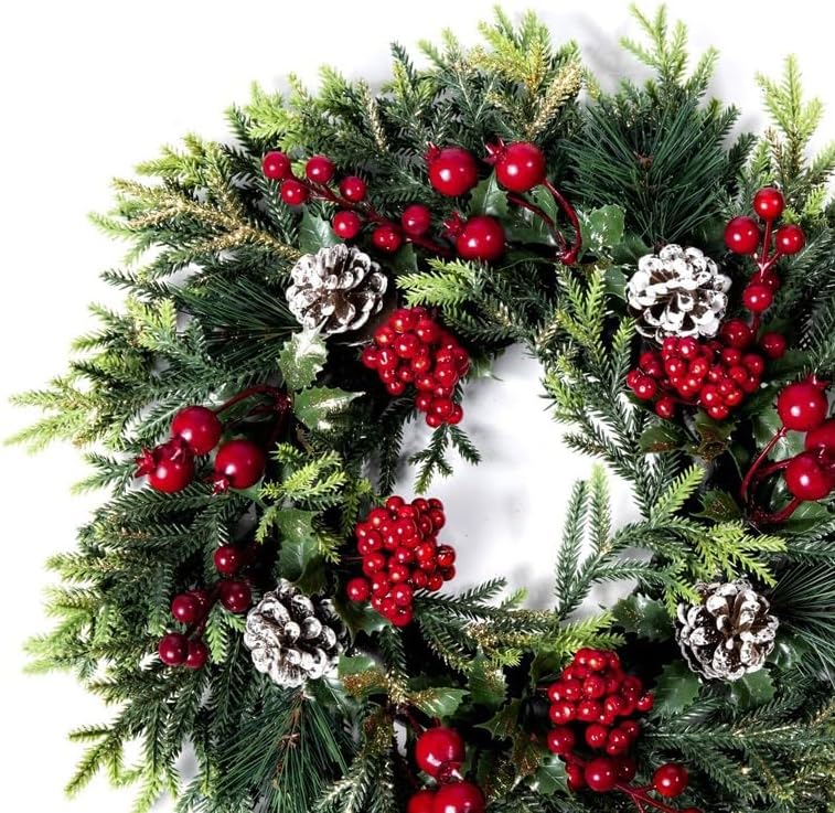 Floral Wreath Door Hanging Decoration