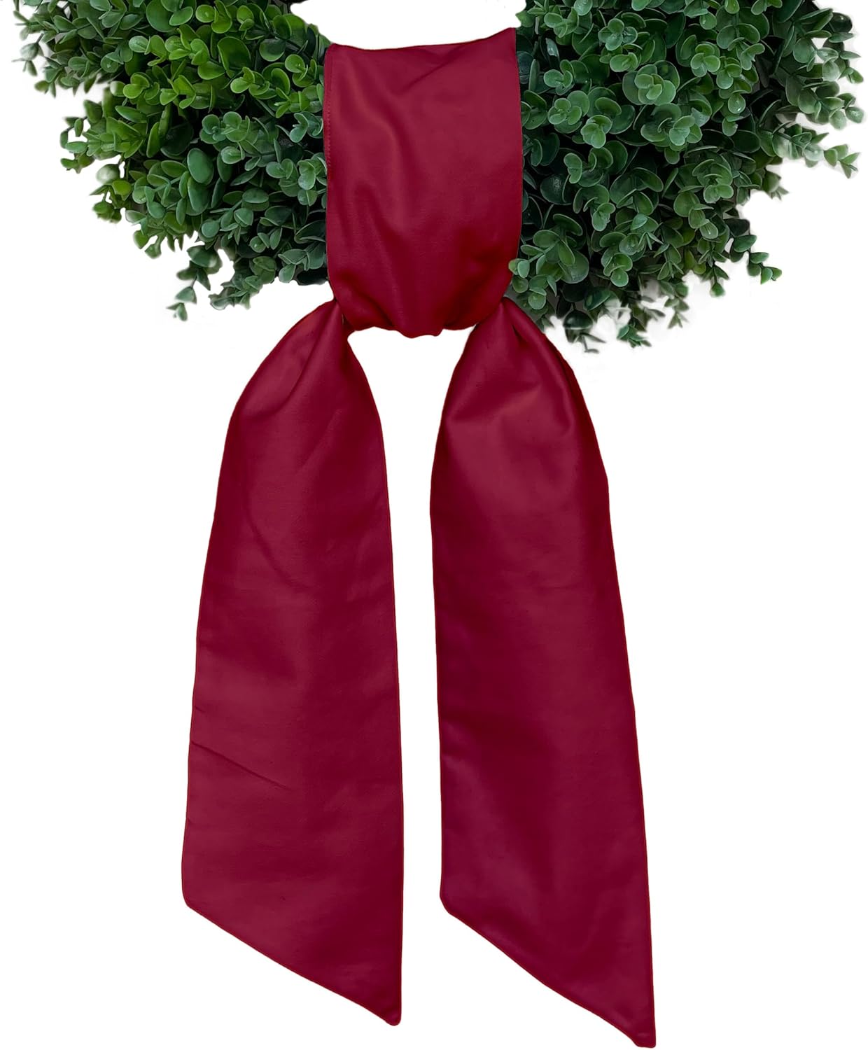 Crimson Door Decor Wreath Sash - Ready for Embroidery