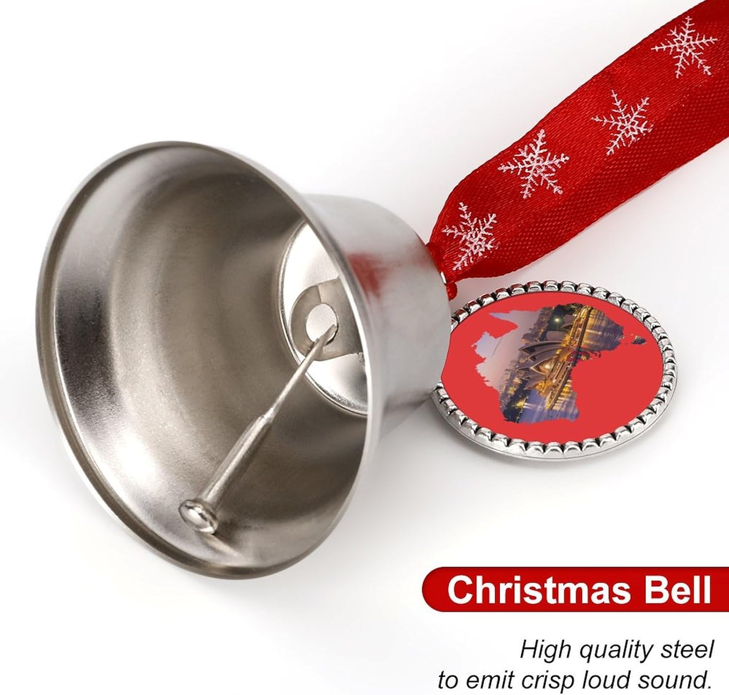 Sydney Opera House Australia Christmas Bell Pendant Decoration