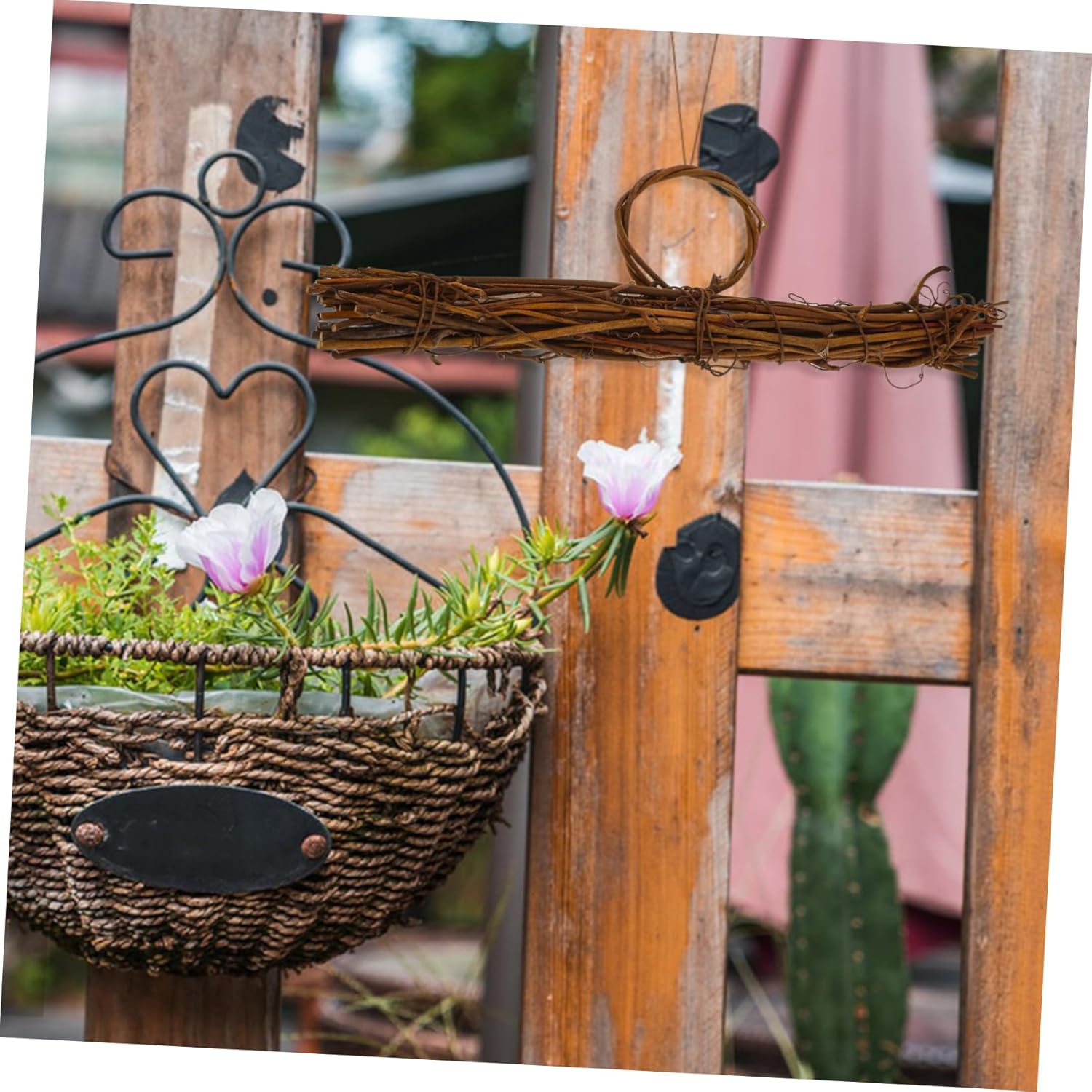 Rattan Wreath Frame for DIY Home Decor and Crafts