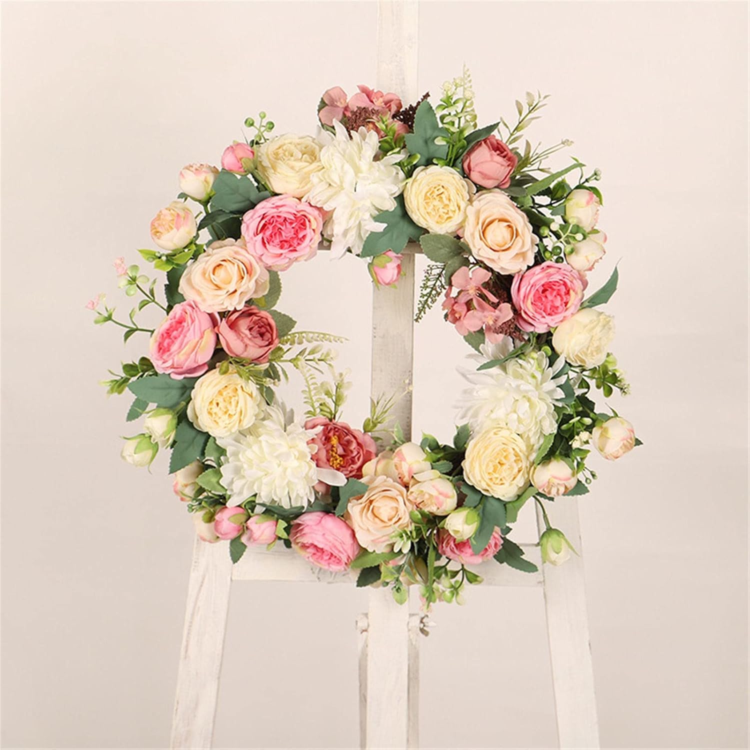 Coerni 30 Inch Yellow Wreath for Front Door