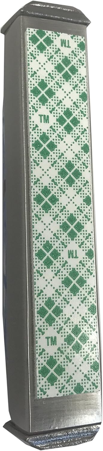 Art Glass Mezuzah with Life Time Guarantee Copper Dust