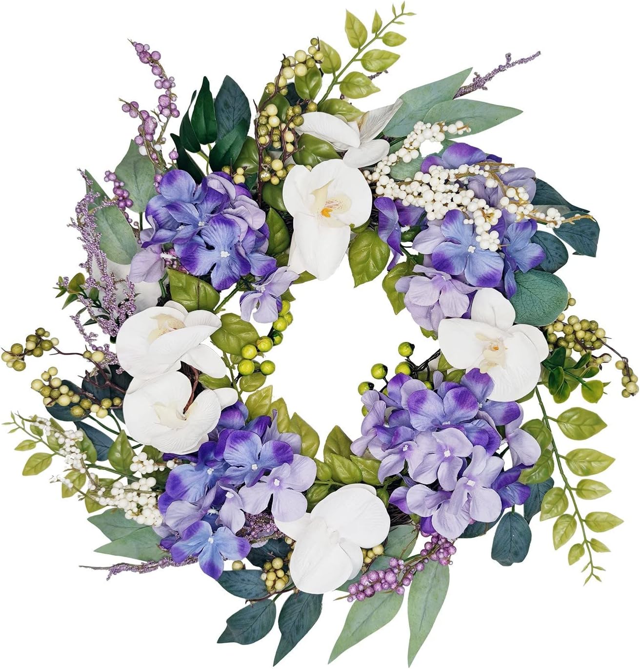 Spring Easter Wreath Decor for Front Door
