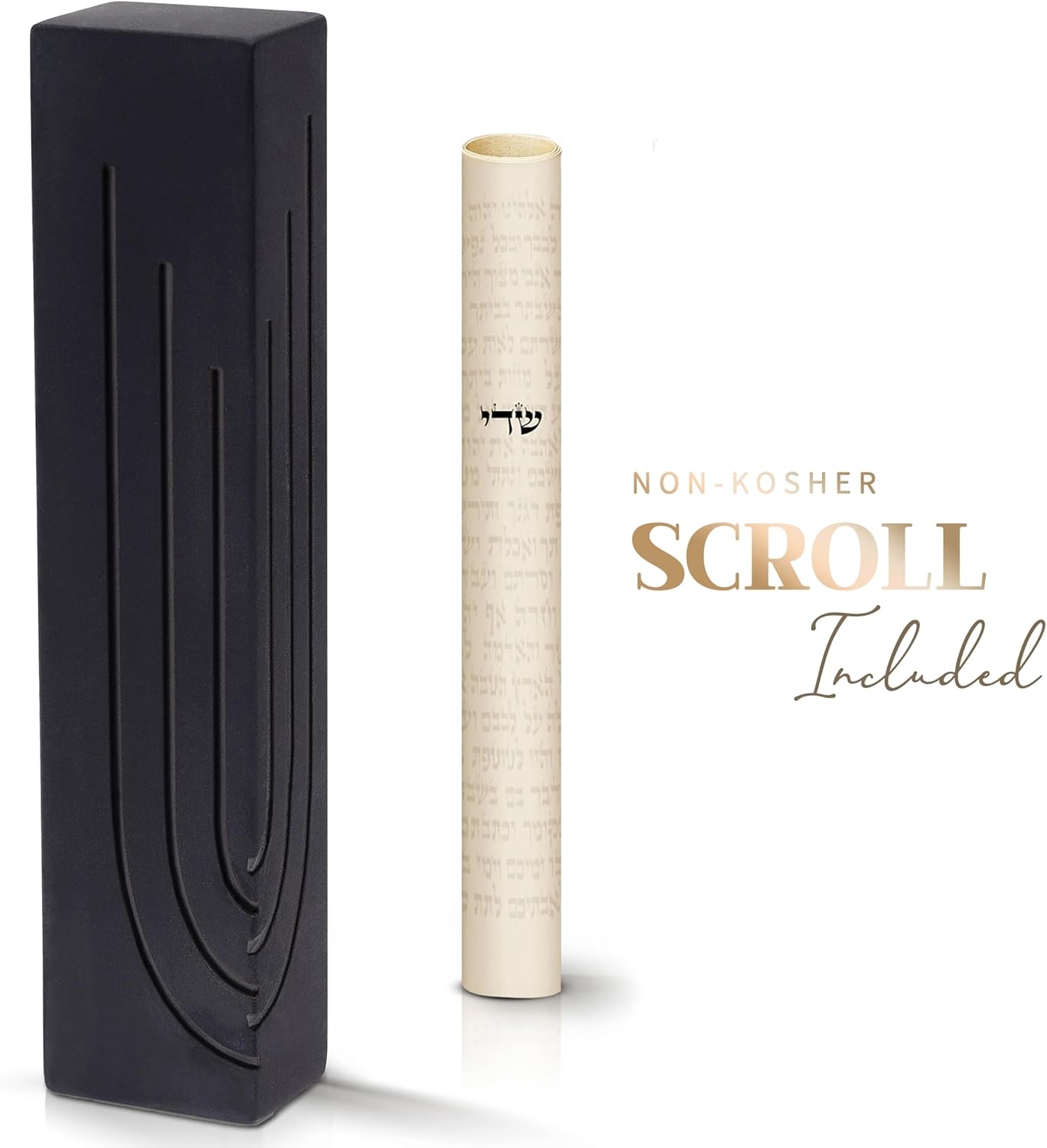 SURI Modern Mezuzah with Scroll and Gift Box