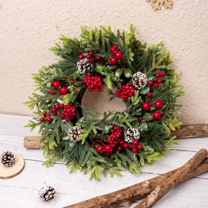 Floral Wreath Door Hanging Decoration