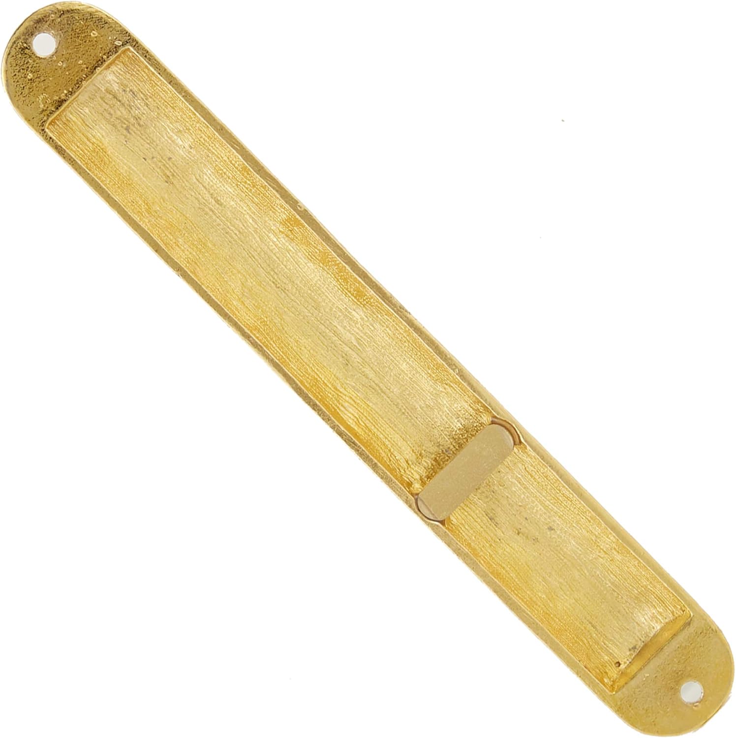 Matashi Gold Hand Painted Enamel Mezuzah 6 Inch Decor