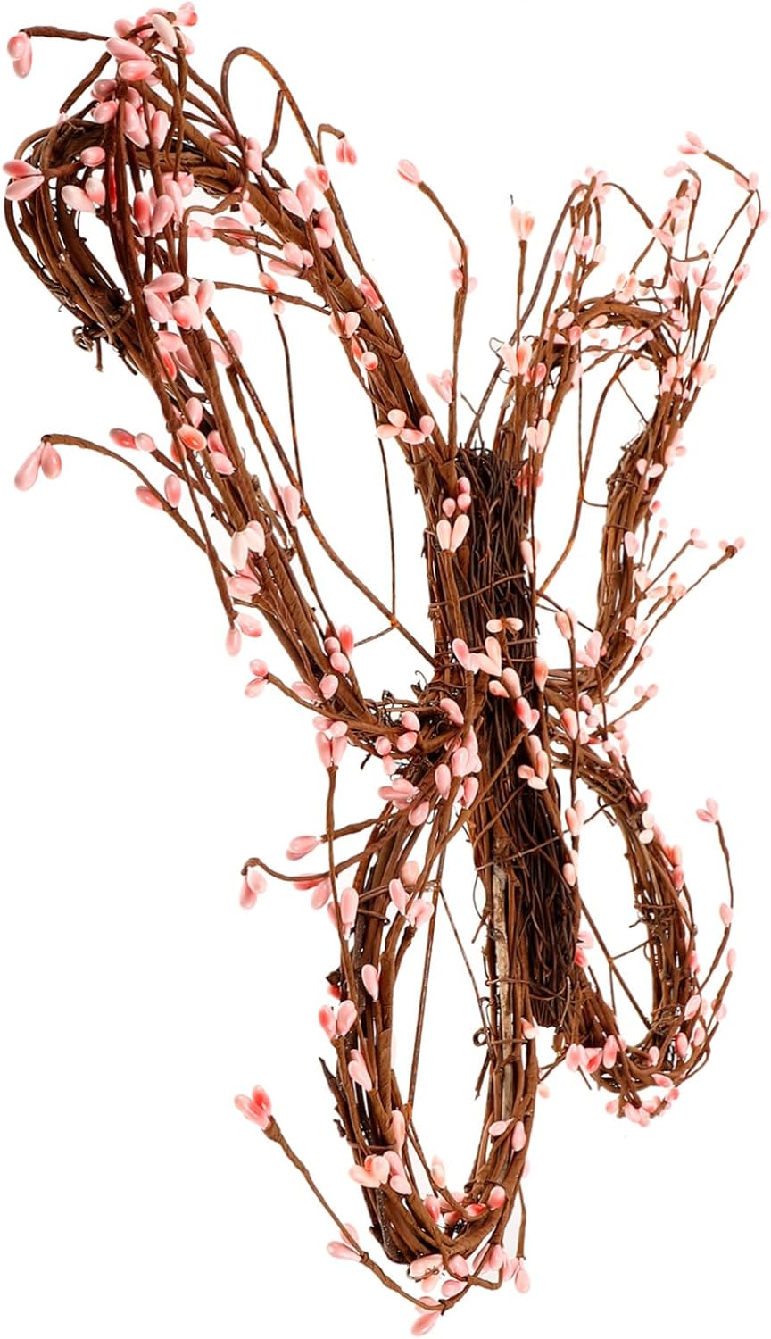 Butterfly Rattan Wreath for Home Decor