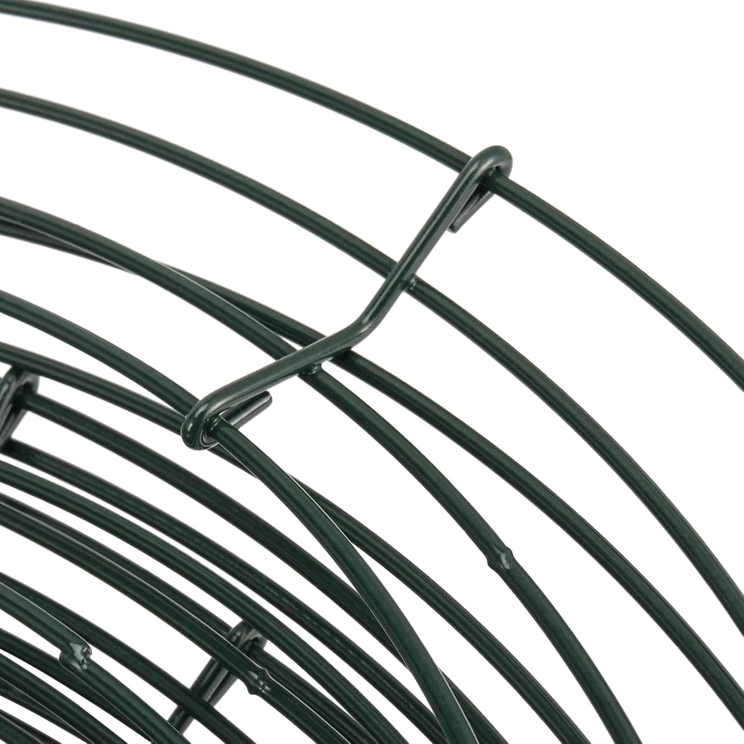 JEUIHAU 10 Inch Green Metal Wreath Frames 15 Pack