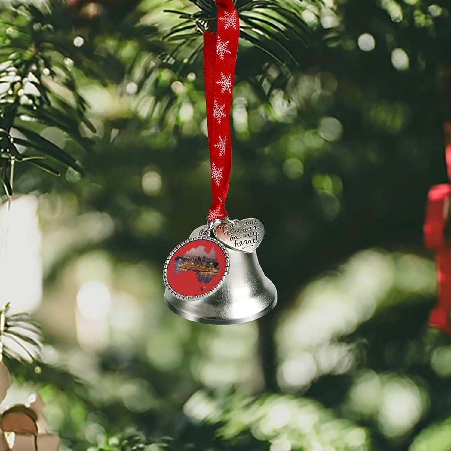 Sydney Opera House Australia Christmas Bell Pendant Decoration