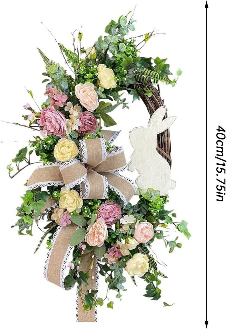 Valentines Outdoor Wreath Spring Easter Door Decor