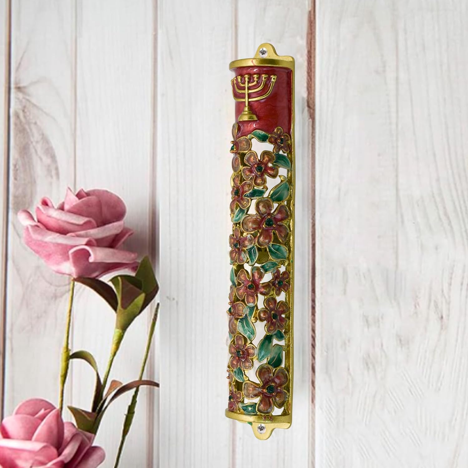 MrMrKura Mezuzah Scroll Door Ornament