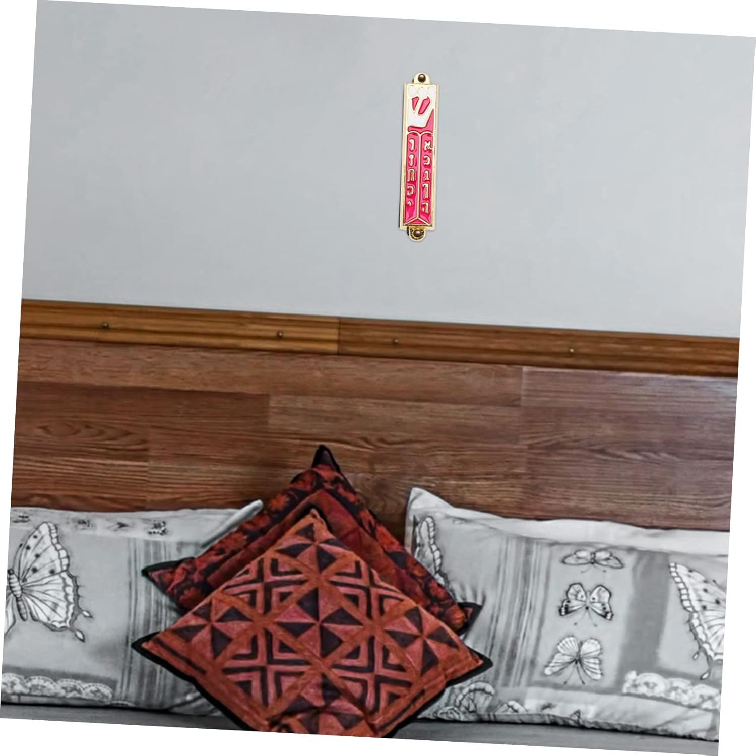 PRETYZOOM Hanukkah Religious Decor Mezuzah Doorway Scroll