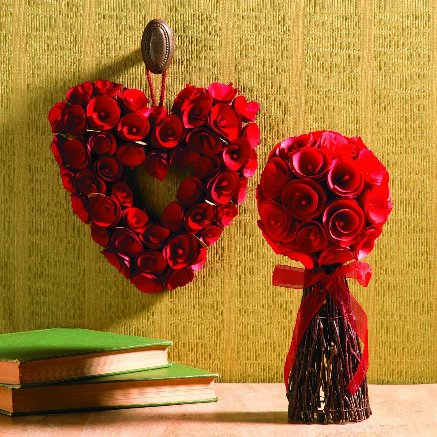 Fun Express Valentine Wreath 10 Inch Heart Decor
