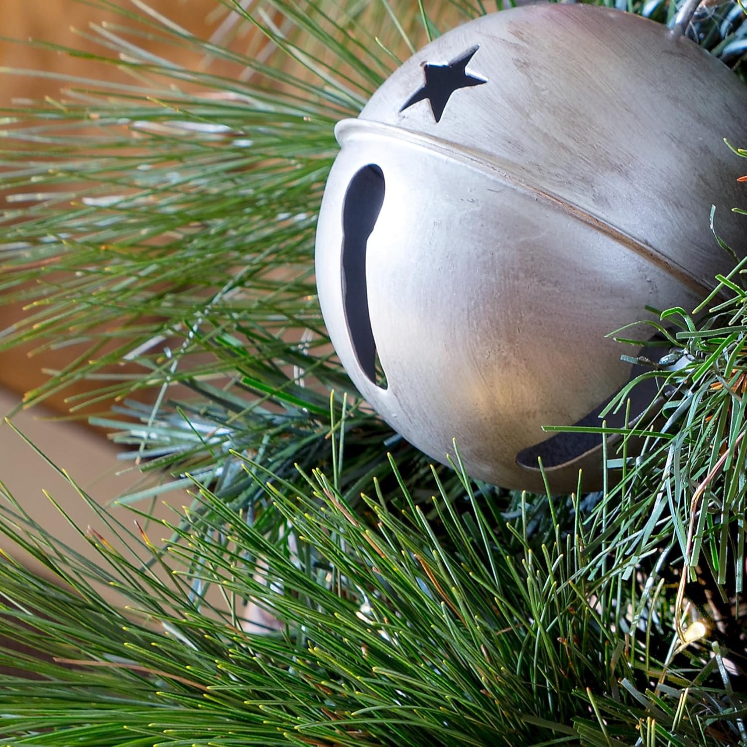 Haute Decor Jingle Bell Christmas Ornaments 6-Pack