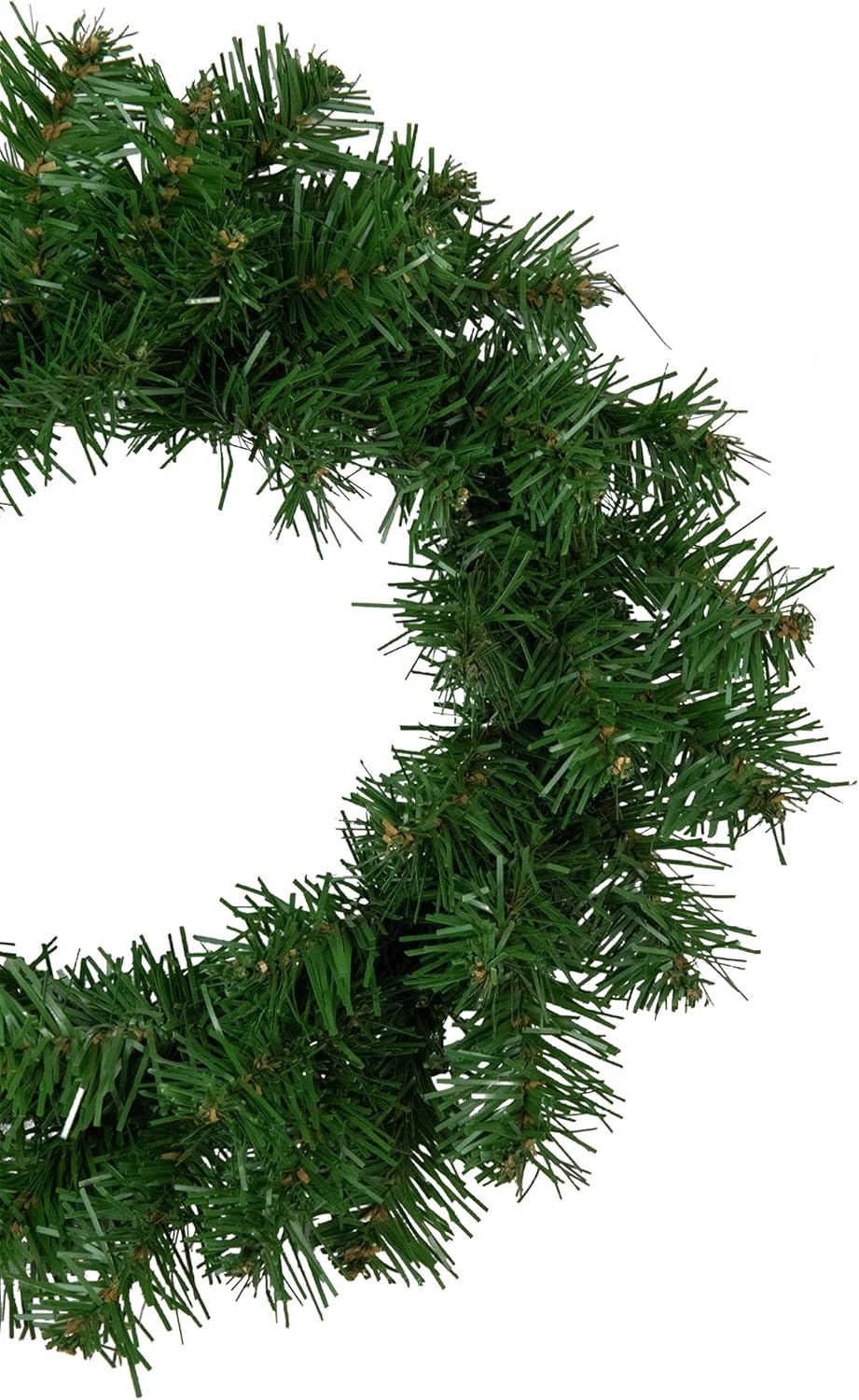 16 Inch Deluxe Dorchester Pine Wreath Unlit