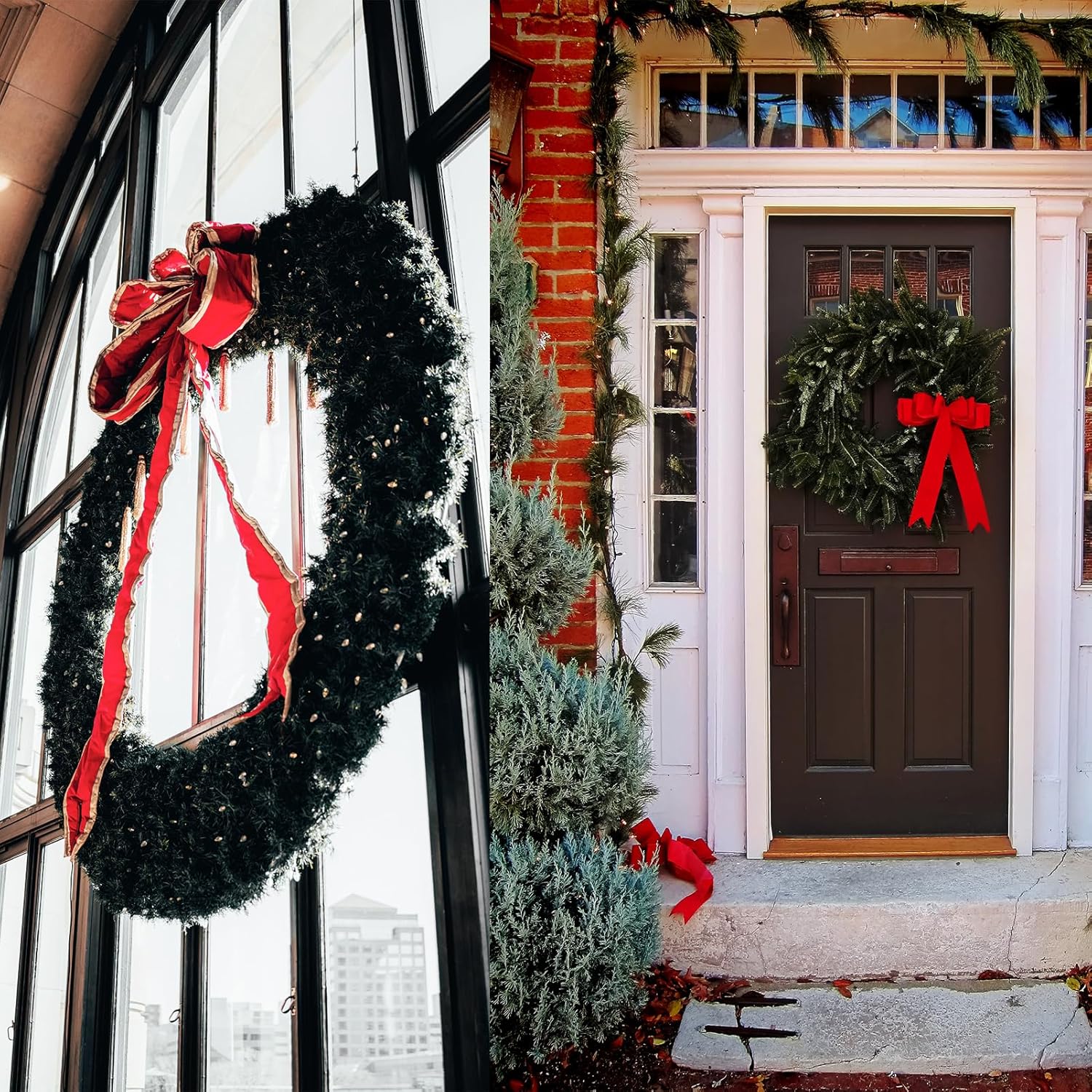 16inch Natural Grapevine Wreath Hoop for DIY Crafts