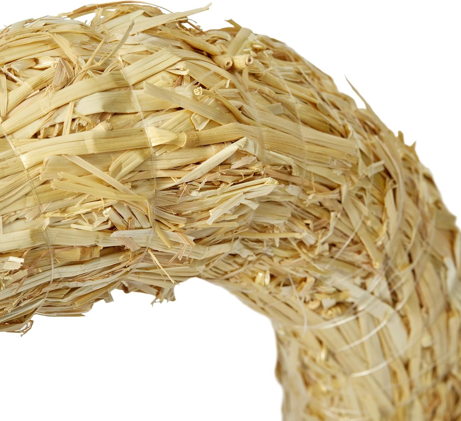 FloraCraft 3 Piece 16 Inch Straw Wreath Form Natural