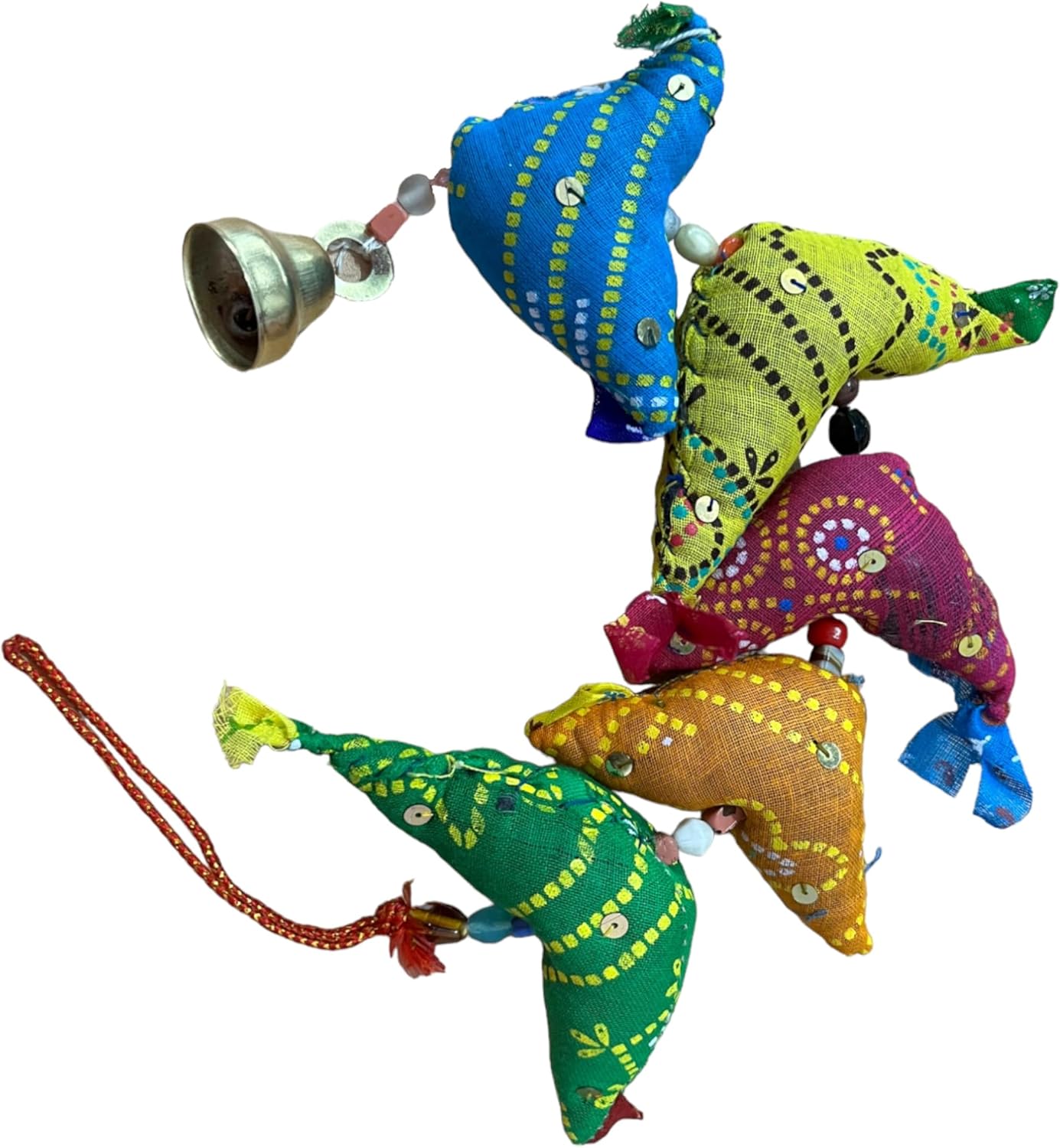 Mango Gifts Five Fat Chicks Bell Totem Prosperity Hens