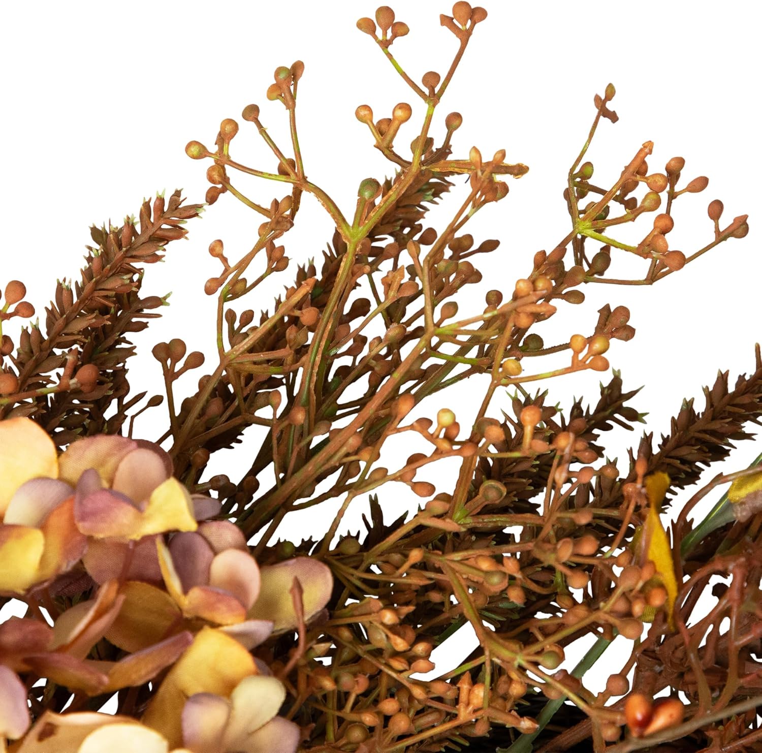 Northlight Fall Grass Autumn Harvest Wreath 32 Inch