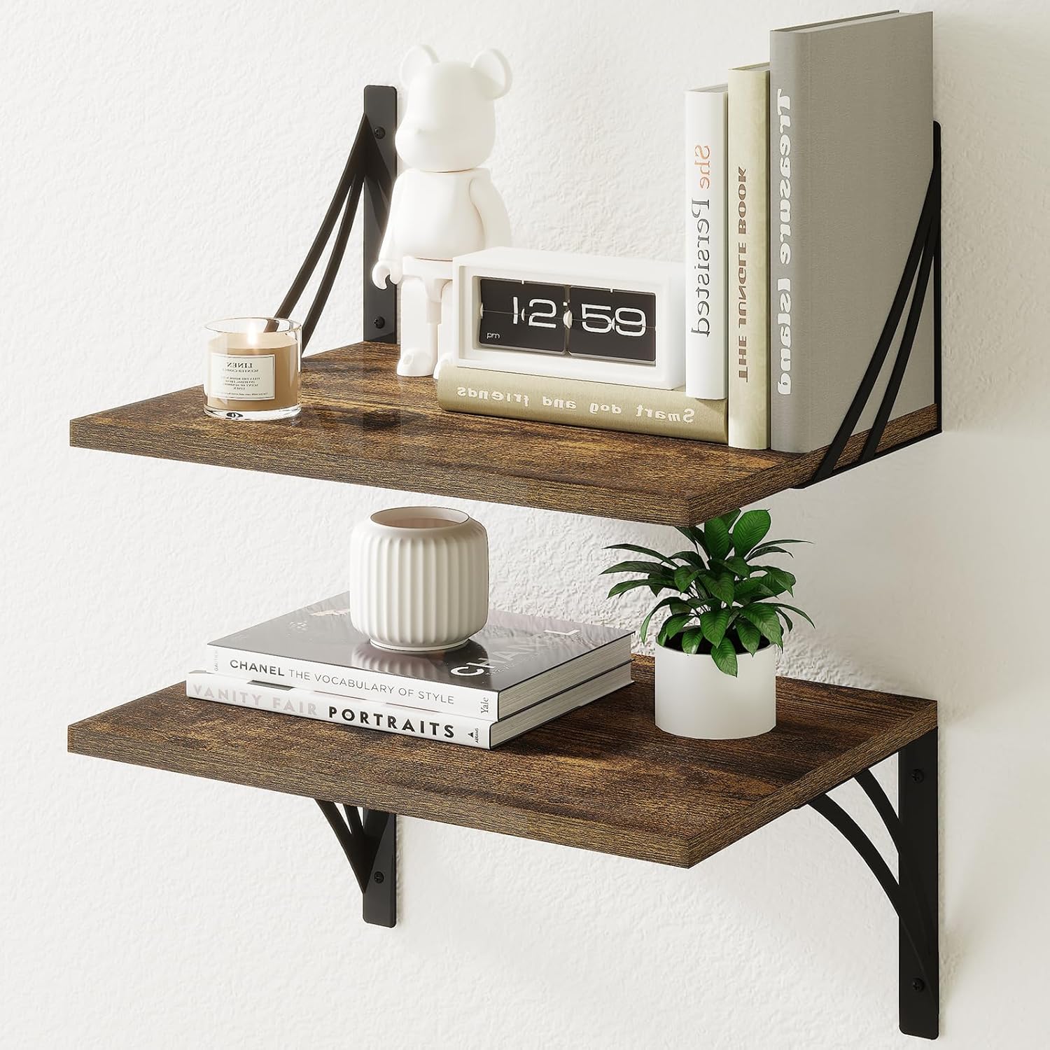 Deep Floating Shelves for Wall 12 Inch Deep Storage Shelves