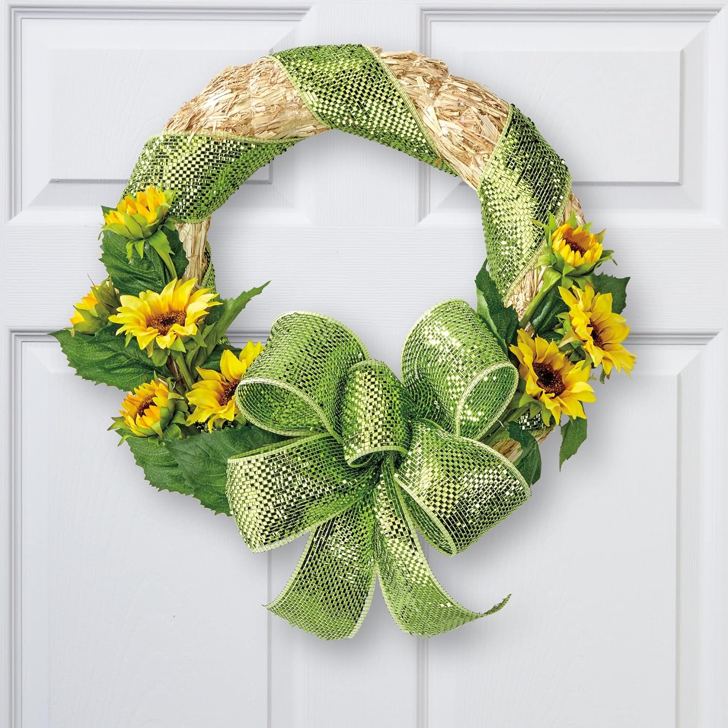 FloraCraft 18 Inch Natural Straw Wreath Form