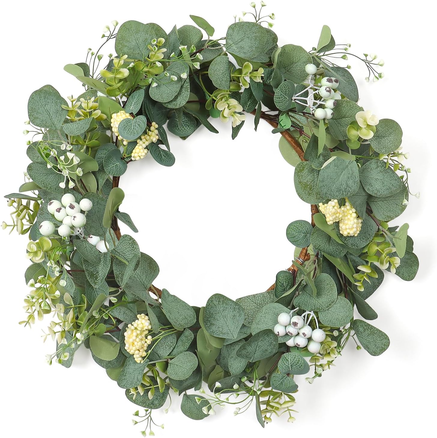 Dremisland 20 Inch Eucalyptus Wreath for Front Door