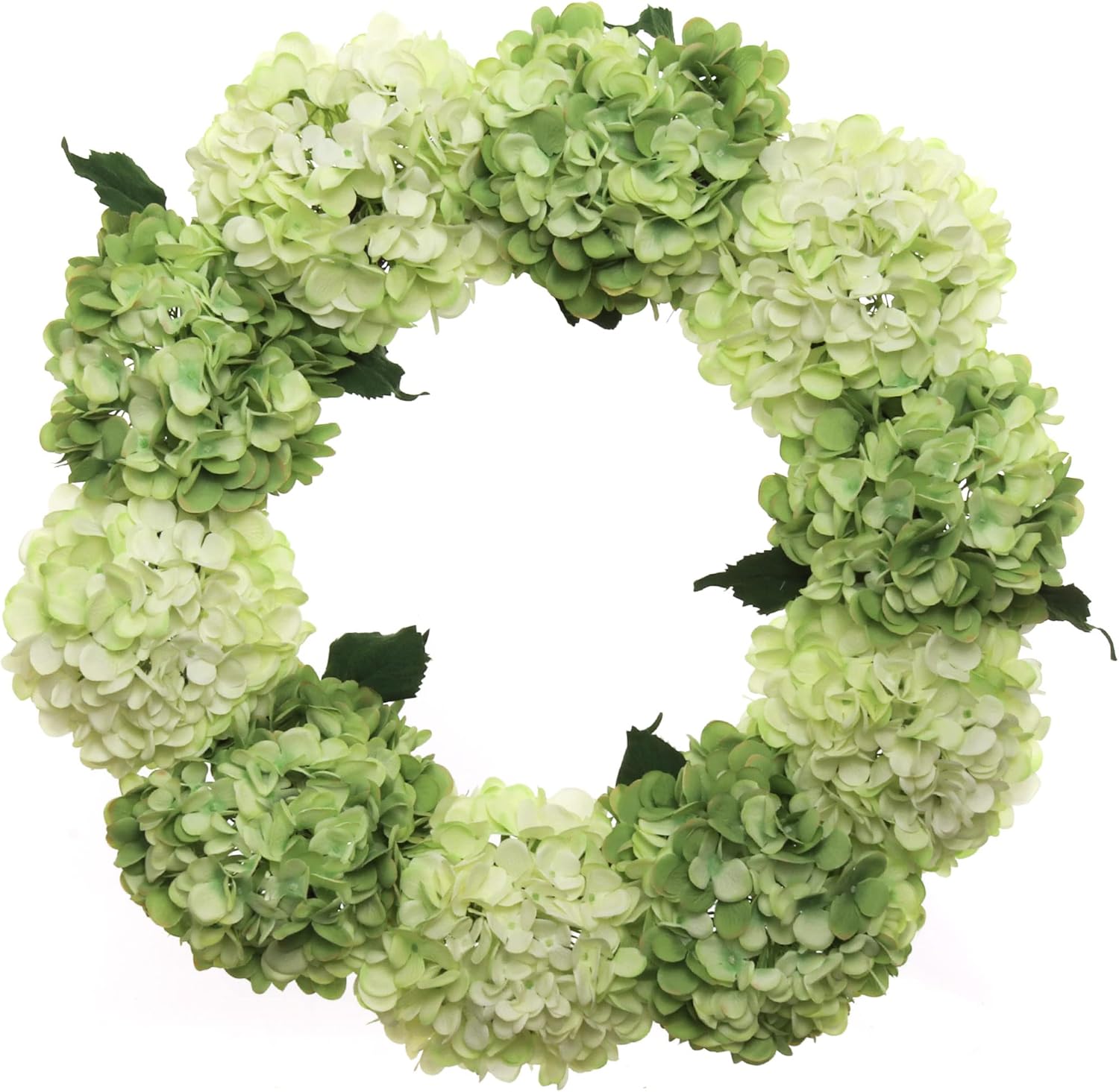 24 Inch Magenta Green Hydrangea Wreath