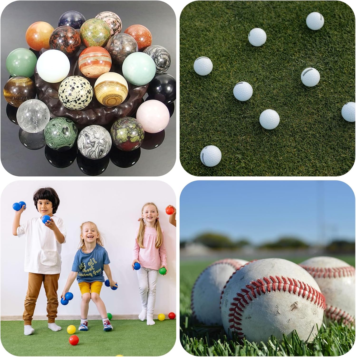 15 Pcs Clear Acrylic Baseball Ring Stand Holder Display Pedestals