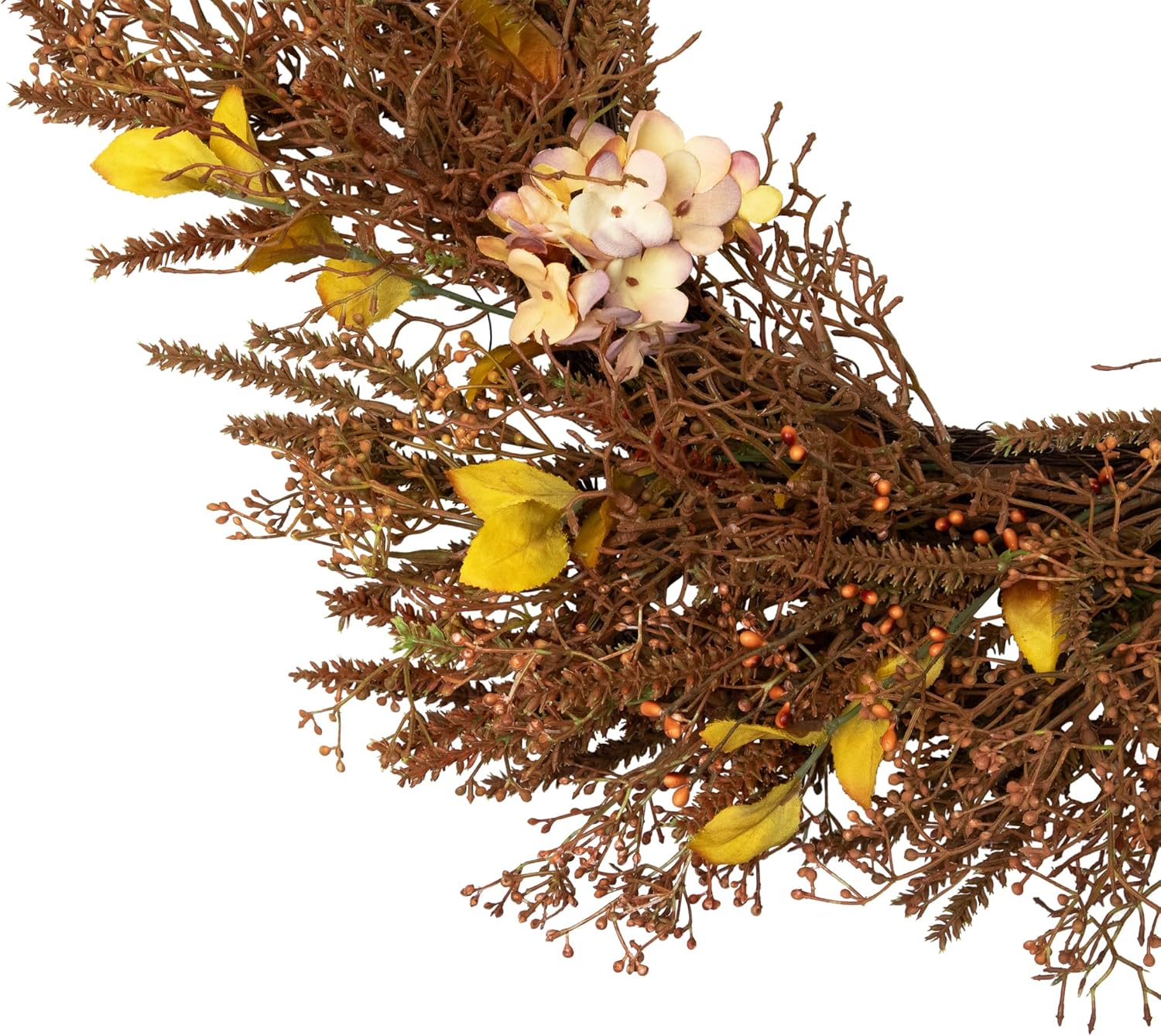 Northlight Fall Grass Autumn Harvest Wreath 32 Inch