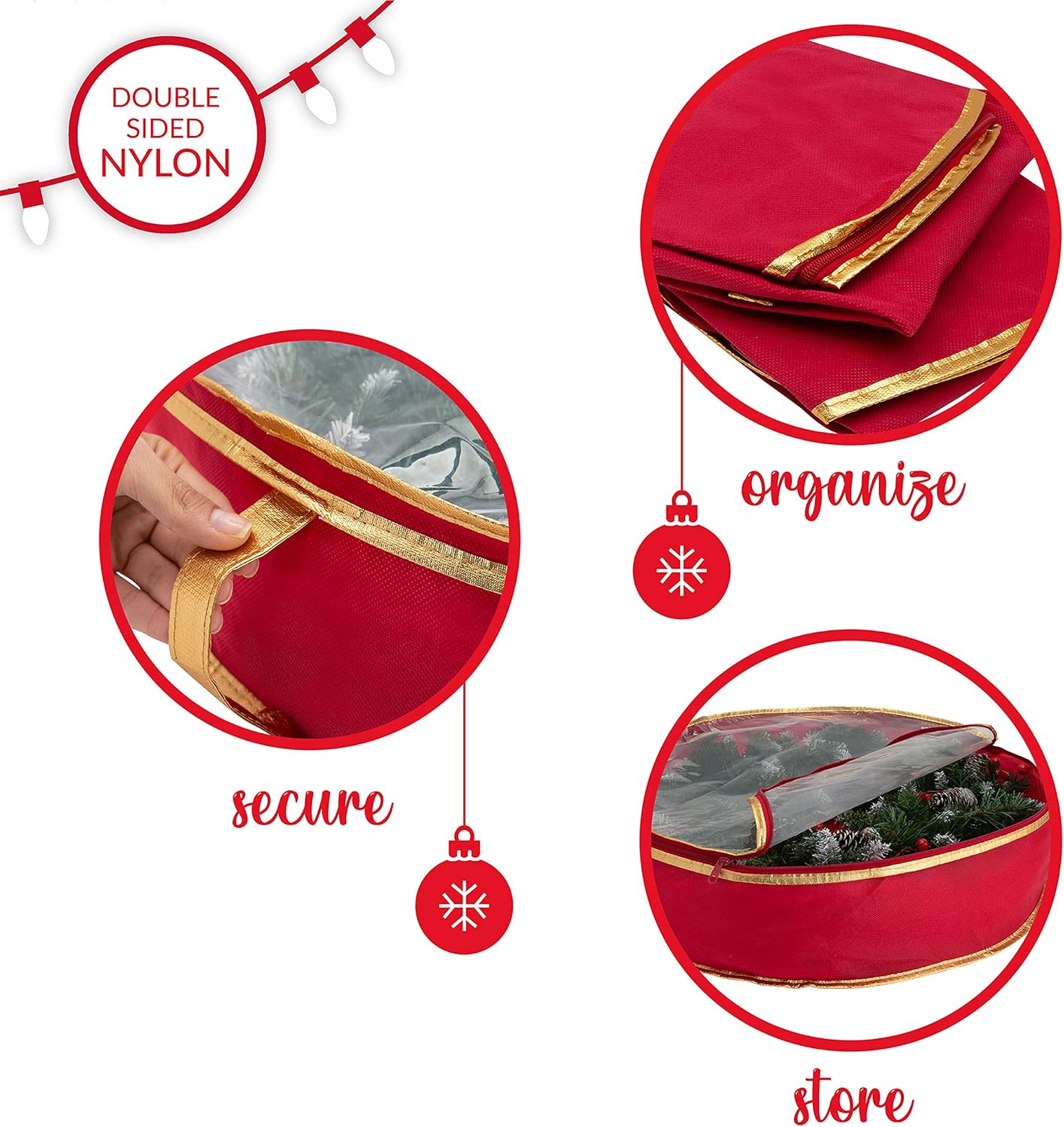 Simplify Set of Two 30 Inch Wreath Bags 1