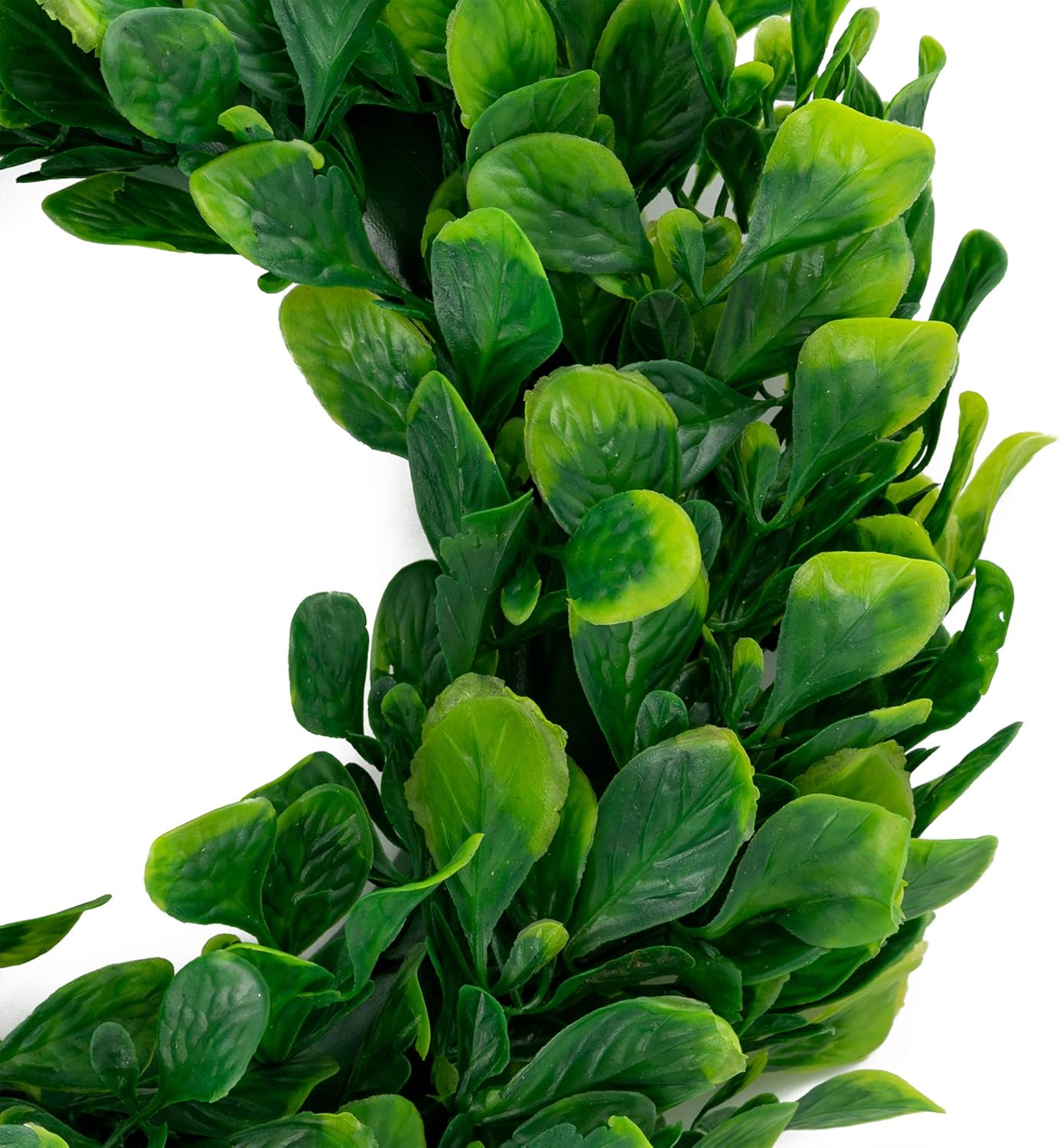 2Pack Small Boxwood Wreath 10 Inch Faux Greenery Decor