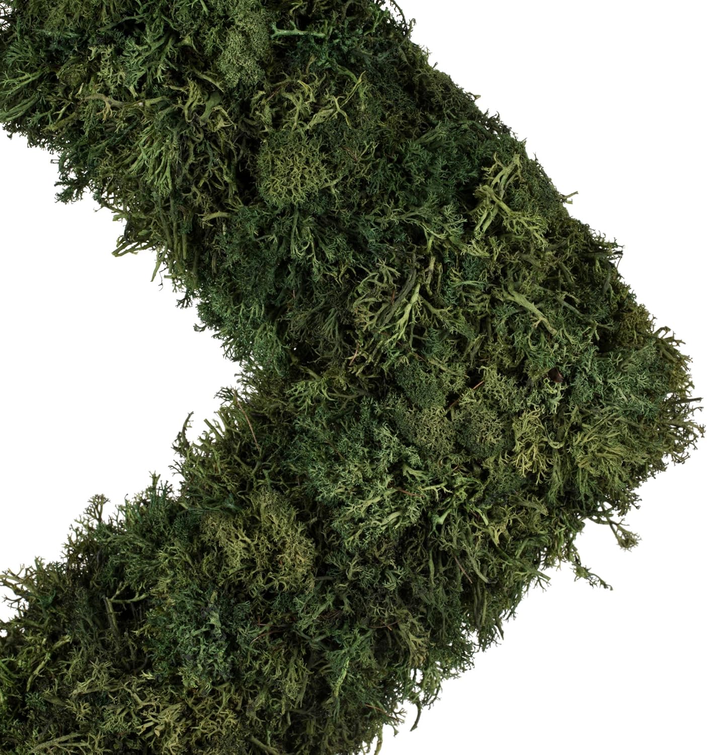 Vickerman 155 Inch Artificial Reindeer Moss Wreath