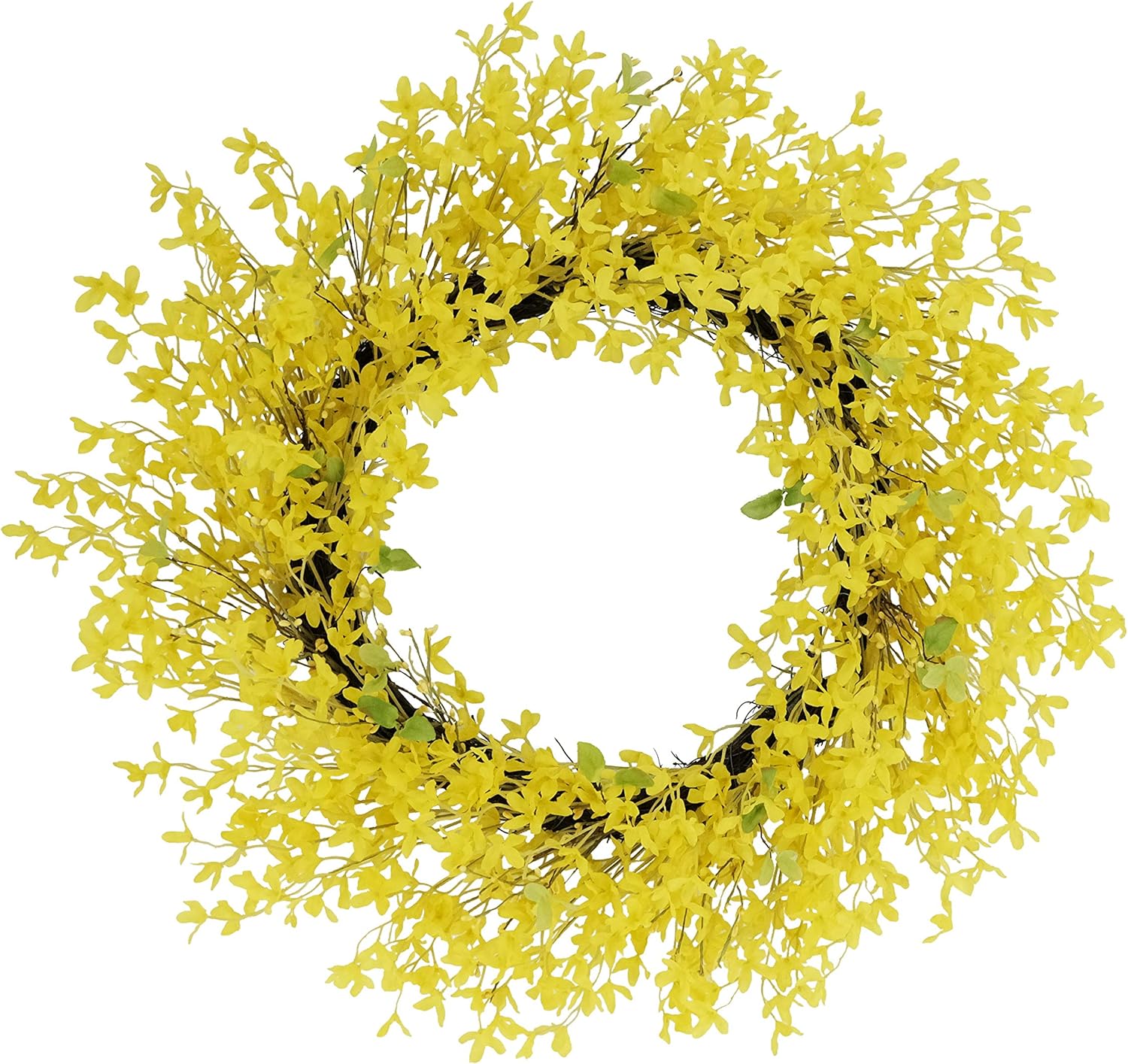 Puleo International 30 Inch Artificial Winter Jasmine Wreath
