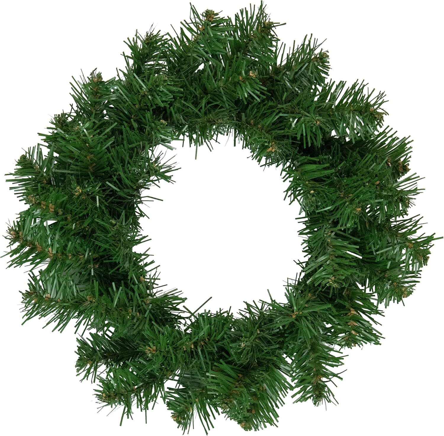 16 Inch Deluxe Dorchester Pine Wreath Unlit