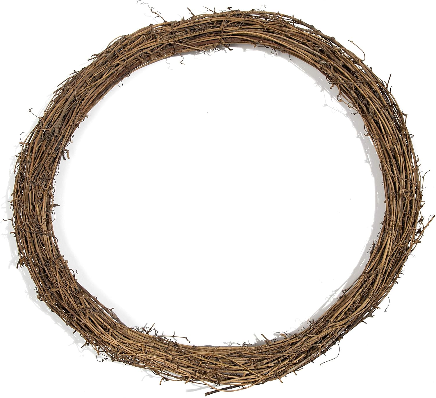 Cousin DIY 18 Inch Brown Grapevine Wreath