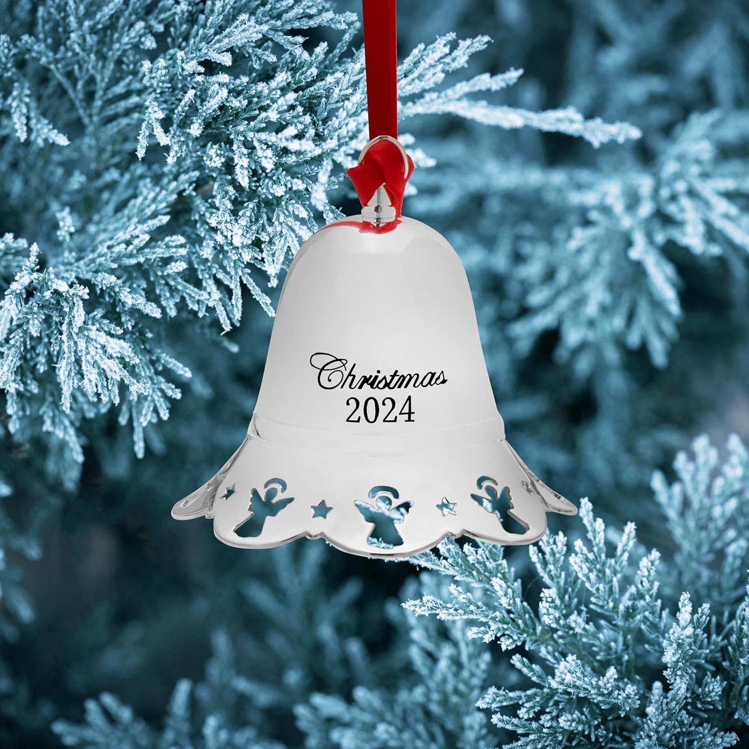 Towle 2024 Silver-Plated Musical Bell Ornament 44th Edition 1