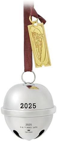 Hallmark Keepsake Christmas Ornament 2025 The Polar Express Santa Sleigh Bell