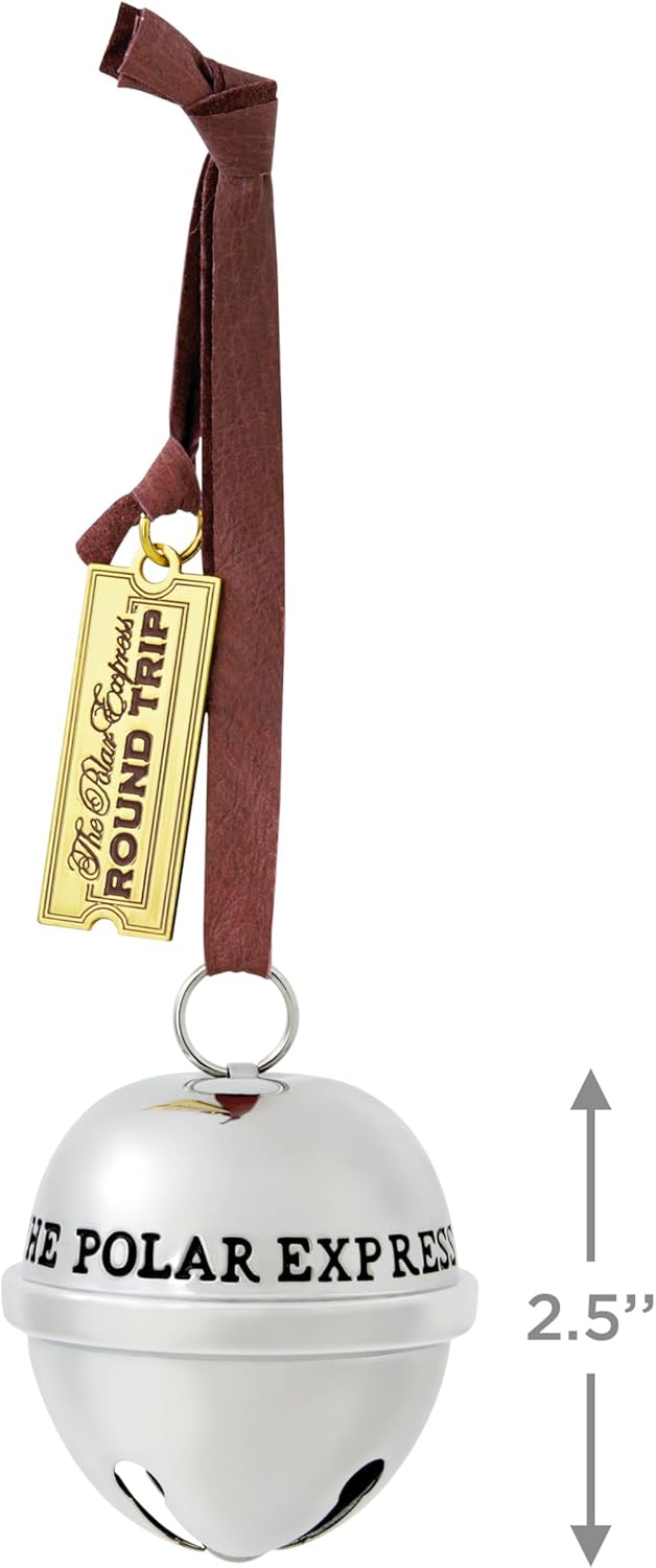 Hallmark Keepsake Christmas Ornament 2025 The Polar Express Santa Sleigh Bell