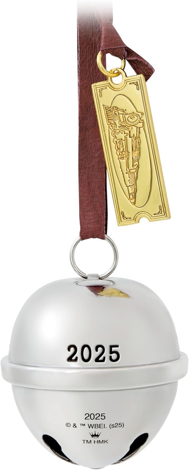 Hallmark Keepsake Christmas Ornament 2025 The Polar Express Santa Sleigh Bell
