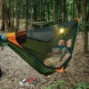 Portable Outdoor Garden Quick Open Anti-Rollover Mosquito Net Hammock